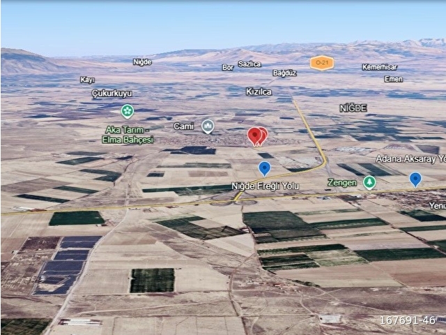 Konya Ereğli Zengende Müstakil Tapu 442 ve 550 m² Villa Arsası - Görsel 18