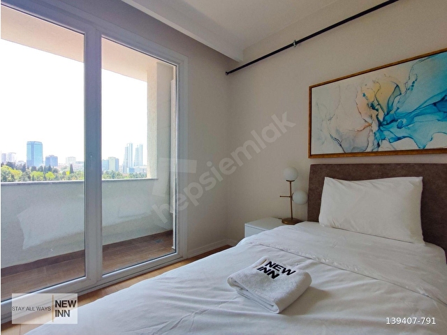 S Levent 3+1 Eşyalı Kiralık Teraslı Dubleks Daire Beşiktaş (745) - Görsel 29