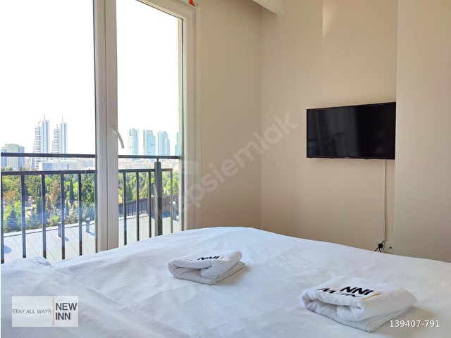 S Levent 3+1 Eşyalı Kiralık Teraslı Dubleks Daire Beşiktaş (745) - Görsel 23