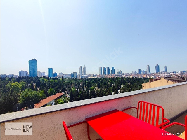 S Levent 3+1 Eşyalı Kiralık Teraslı Dubleks Daire Beşiktaş (745) - Görsel 15