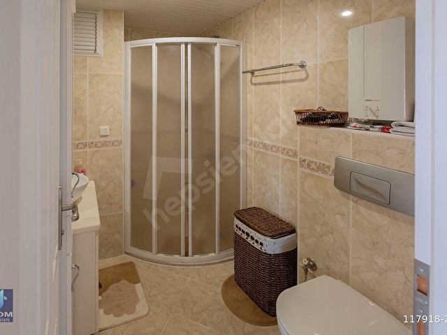 CİKCİLLİDE HAVUZLU SİTEDE MANZARALI EŞYALI 2+1 DAİRE - Görsel 9