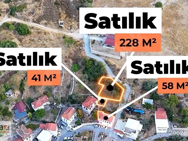 Karaburun Mordoğanda Deniz ve Doğa Manzaralı Rum Evi + Arsa - Görsel 10