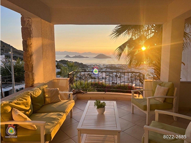 BODRUM TURGUTREİS  TE FULL EŞYALI KİRALIK 2+1 DAİRE