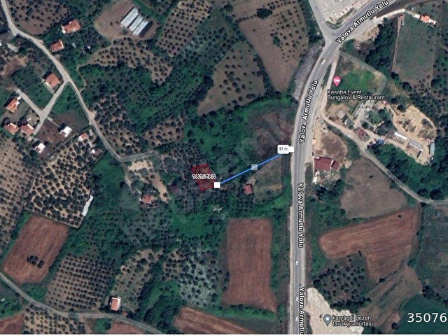 Yalova Koru Köyde Deniz Manzara 440 m2 İmarlı Arsa - Görsel 15