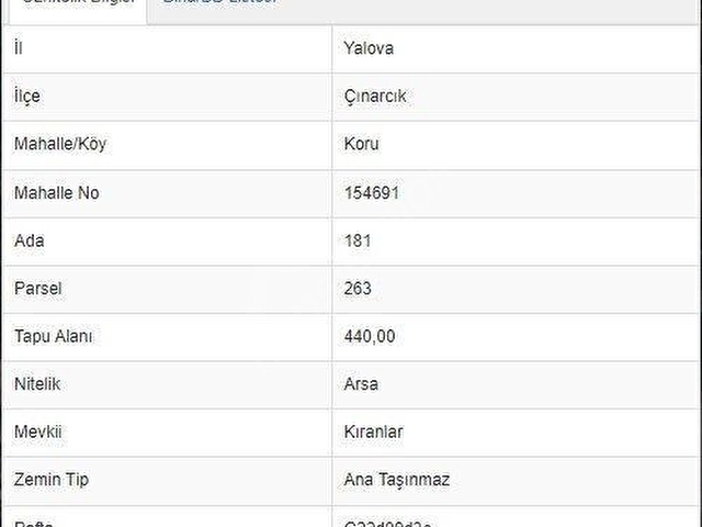 Yalova Koru Köyde Deniz Manzara 440 m2 İmarlı Arsa - Görsel 16