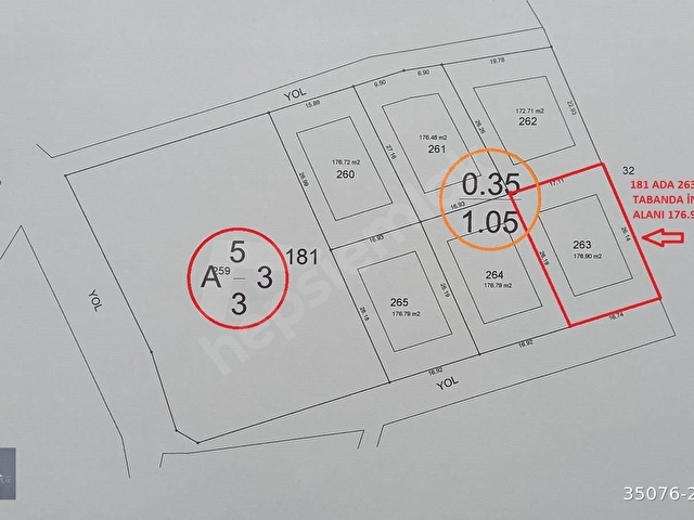 Yalova Koru Köyde Deniz Manzara 440 m2 İmarlı Arsa - Görsel 2