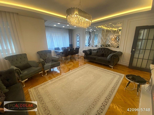 TEK YETKİLİYİZ!BOSTANCIDA 3+1 135M2 İÇİ FULL YAPILI