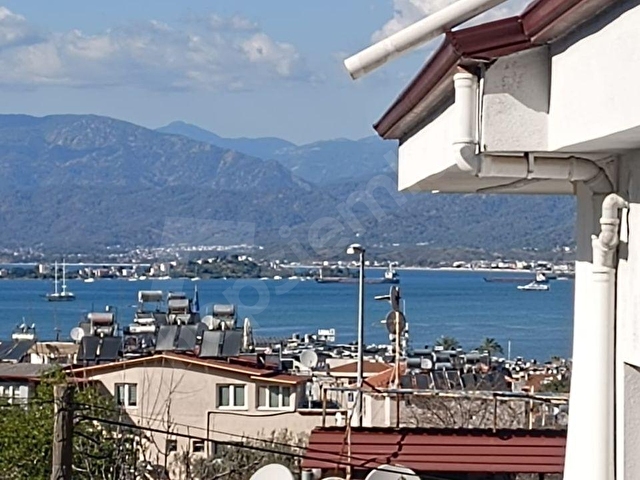 RE MAX !!! dan Fethiye de Deniz ve Şehir Manzaralı Satılık Daire - Görsel 15
