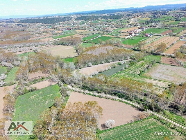 AK EMLAKTAN HACIBEY KAVŞAĞINA 7 KM MESAFEDE SATILIK 1736 M² BAHÇE - Görsel 10