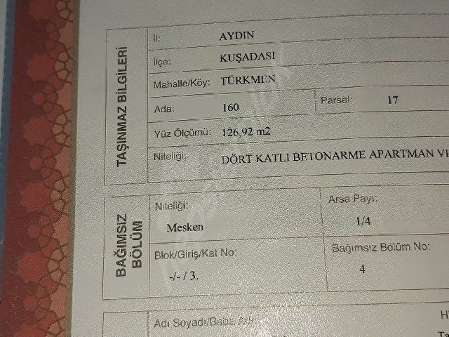 Turkmende denize 300 metre 2+1 dogalgazlı-kat mülkiyet - Görsel 10