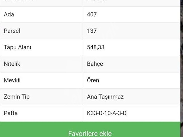 EMLAK KURUMSALDAN NARDA CENNETTEN BİR KÖŞE 548M2 SATILIK BAĞ - Görsel 10