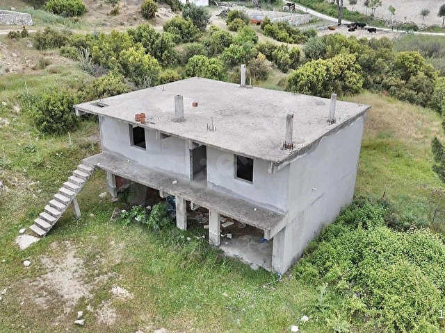 Milas Çamlıyurtta satılık müstakil iki katlı ev Harmaya - Görsel 7