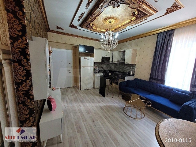Rüya Prestij Sitesi 75m2 Eşyalı 1+1 Boş Satılık Daire Metrobüs - Görsel 3