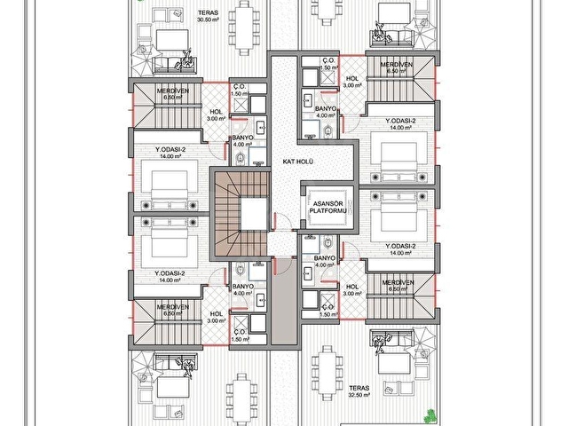 VALORİA ZAFERTEPE PROJESİNDE SATILIK DAİRELER - Görsel 11