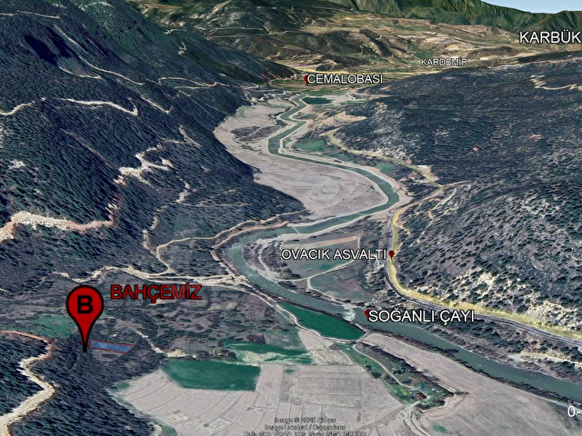 KARABÜK MERKEZ OVACIK YOLUNDA ESSİZ DOĞAL GÜZELLİKLER İÇİNDE 1DÖNÜM BAHÇE YERİ - Görsel 4