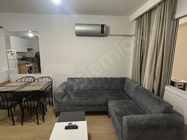BEYAZEVLERDE AZ KATLI BİNADA 1+1 EŞYALI KİRALIK DAİRE