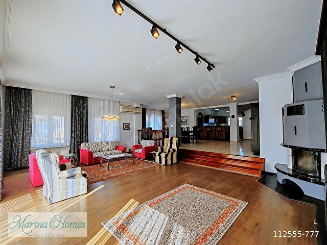KEMER KUZDERE 6+1 MÜSTAKİL TRİPLEX VİLLA SATILIK - Görsel 13