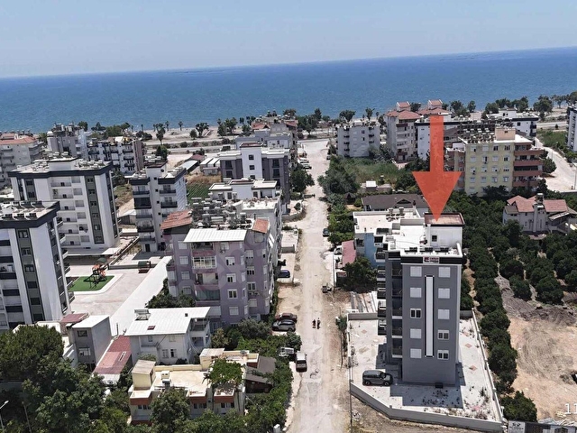 SÜPER KONUMDA DENİZ MANZARALI VE İSKANLI GENİŞ 1+1 DAİRE - Görsel 2