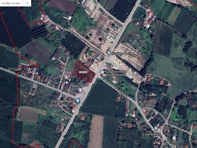 CANBULATTAN KÜÇÜKAHMETLERDE ANA YOL CEPHELİ 4469 m² SATILIK ARSA - Görsel 19