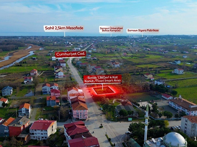 ATAŞEHİRDEN YÖRÜKLERDE 4 KAT TİCARİ+KONUT İMARLI EV VE ARSA - Görsel 5