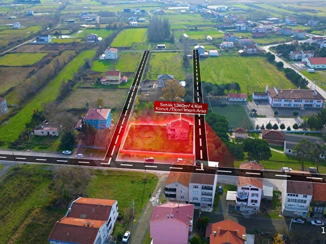 ATAŞEHİRDEN YÖRÜKLERDE 4 KAT TİCARİ+KONUT İMARLI EV VE ARSA - Görsel 3