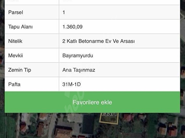 ATAŞEHİRDEN YÖRÜKLERDE 4 KAT TİCARİ+KONUT İMARLI EV VE ARSA - Görsel 16