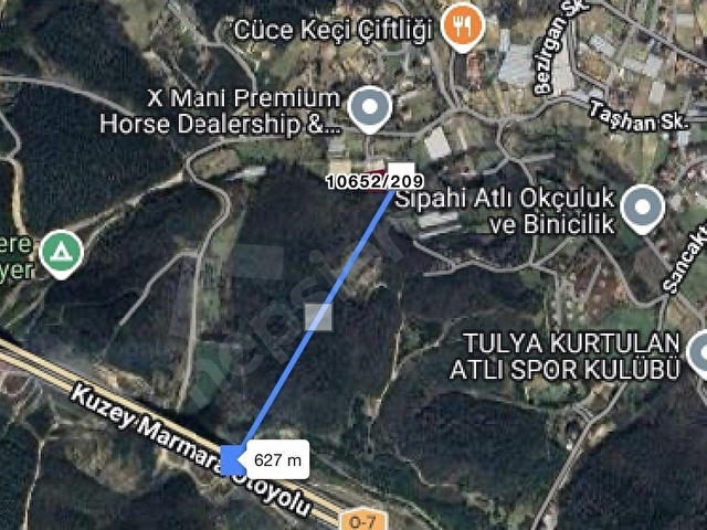 Gümüşdere’de imar sınırında 1073 m2 Yatırımlık parsel - Görsel 3