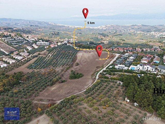 MUDANYA ÇAĞRIŞANDA DENİZ MANZARALI SATILIK VİLLA İMARLI ARSA - Görsel 4