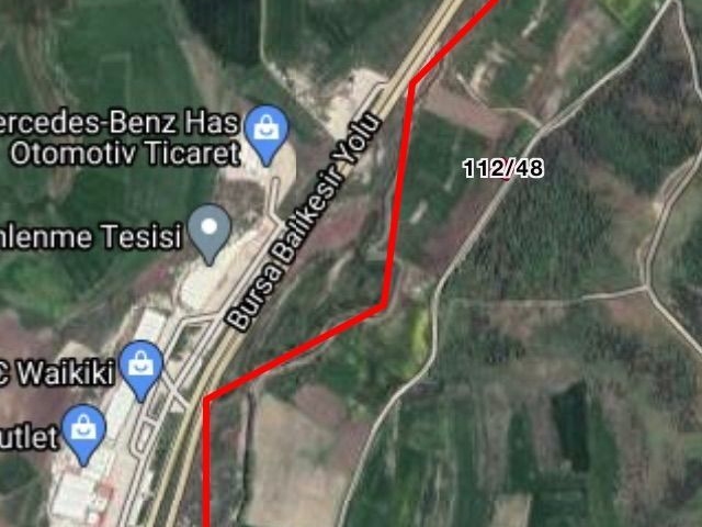 Susurluk Ta Izmir Yolu Alti Outletler Tam Karsisi 442 M2 Arazi 88712 344 Hurriyet Emlak