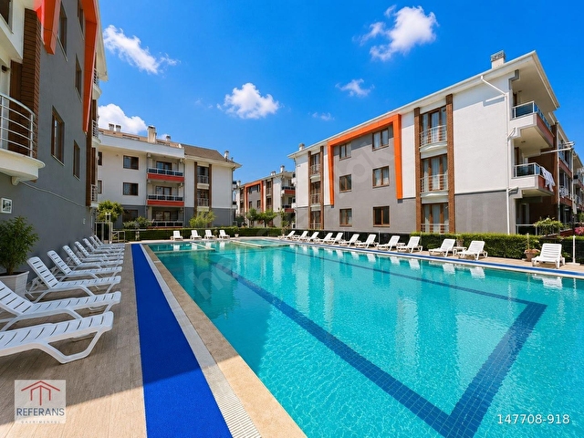 KARASUDA HAVUZLU SİTE İÇİNDE OTURUMA HAZIR 2+1 SATILIK DAİRE