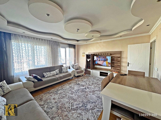 ALANYA CİKCİLLİDE SATILIK 2+1 SİTE İÇİ HAVUZLU MANZARALI DAİRE - Görsel 4