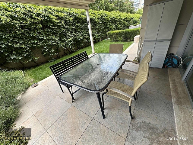 PARK ORAN KİRALIK 1+1 MOBİLYALI BAHÇE KATI DAİRE YAŞARKENTTEN - Görsel 10