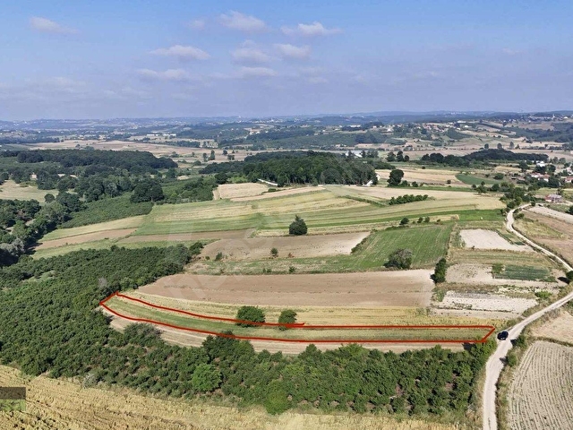 KAYACIKTA İMAR SINIRINDA 1.275 M2 SATILIK TARLA - Görsel 3