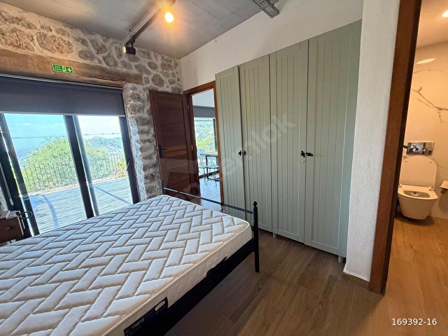 ATİKERDEN MÜSTAKİL DENİZ MANZARALI SATILIK TASARIM VİLLA - Görsel 16