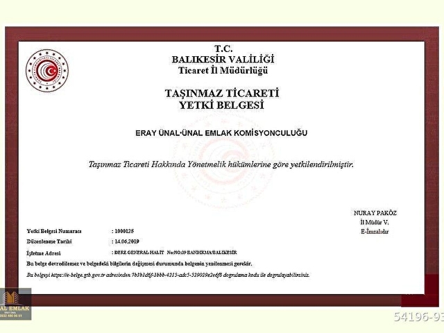 ÜNAL EMLAKTAN BANDIRMA HACIYUSUF-VECİHİBEY CAD.DE 2+1 KOMBİLİ ARA KAT - Görsel 20