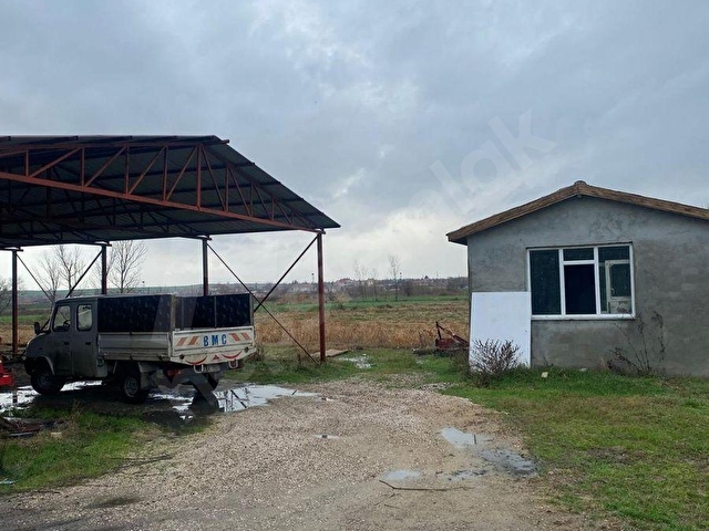 GÜLSULTAN EMLAK  TAN EDİRNE MERKEZ TAYAKADIN MAH. SATILIK 2 DÖNÜM YOLA CEPHE ARAZİ - Görsel 4