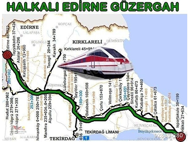 GÜLSULTAN EMLAK  TAN EDİRNE MERKEZ TAYAKADIN MAH. SATILIK 2 DÖNÜM YOLA CEPHE ARAZİ - Görsel 18