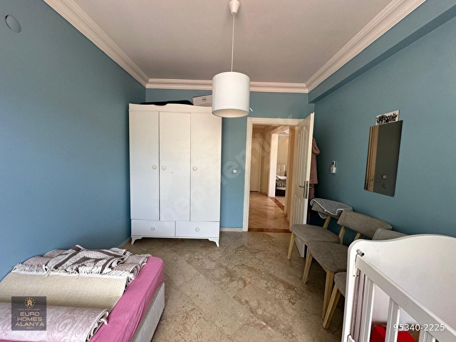 ALANYA BEKTAŞDA SATILIK 3+1 AMERİKAN MUTFAK GENİŞ DAİRE - Görsel 17