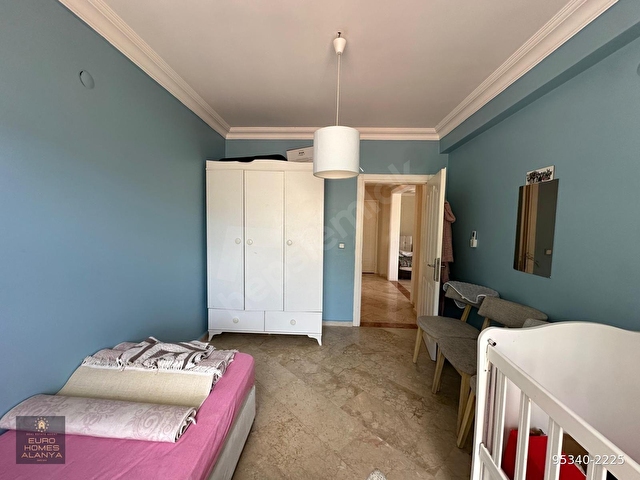 ALANYA BEKTAŞDA SATILIK 3+1 AMERİKAN MUTFAK GENİŞ DAİRE - Görsel 23