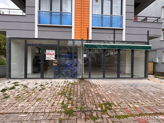 Avm arkası kiralık dükkan işyeri