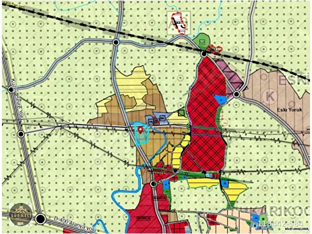 İMAR DÜZENLMESİNDE KÖY YOLU ÜSTÜNDE SATILIK ARAZİ 2520 M2 - Görsel 20