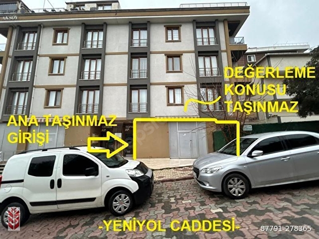 Ziraat Bankasından Safa Mahallesinde Depolu Dükkan