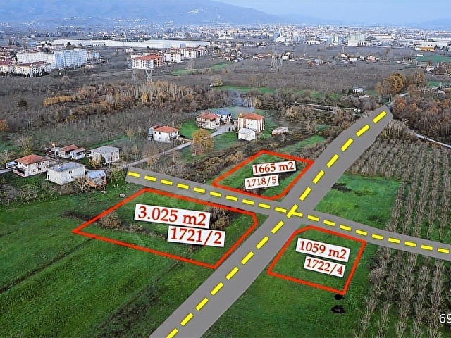SİNER GAYRİMENKUL ERKAN KÖSTERELİDEN 1059M2 SATILIK İMARLI ARSA - Görsel 2