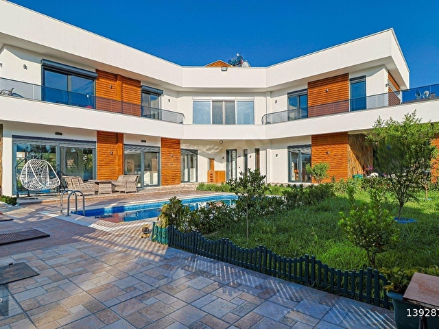 ANTALYA DÖŞEMEALTI DÜZLERÇAMI HAVUZLU MÜSTAKİL 7+1 SATILIK VİLLA - Görsel 3