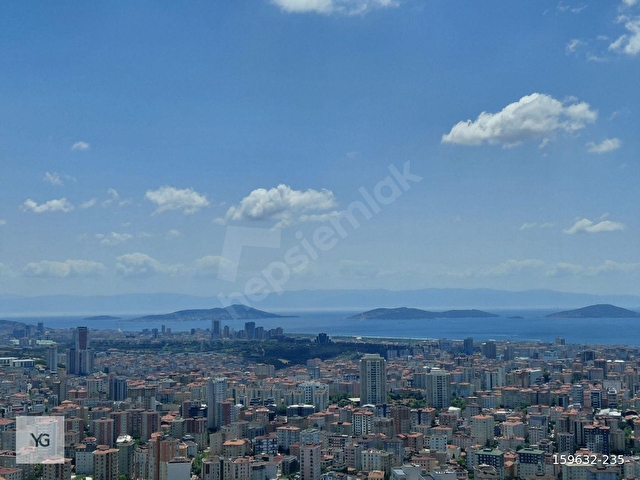 Ataşehir Modern.. Yüksek Kat Full Deniz Manzaralı.. Fırsat 1+1..