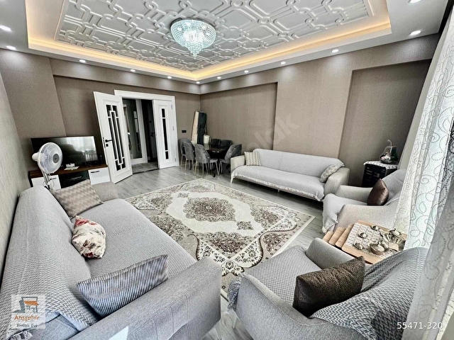 ATAŞEHİRDEN ARA KAT LÜX BAKIMLI İSKANLI 2+1 KAT BAHÇELİ