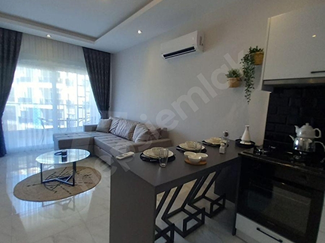 ALANYA KESTELDE CALYPSO SİTESİNDE KİRALIK EŞYALI 1+1 DAİRE - Görsel 19