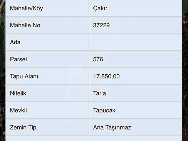 KAYMAKLAR GAYRİMENKUL DEN DOĞA HARİKASI 17850 M2 KÖYGİRİŞİTARLA - Görsel 6