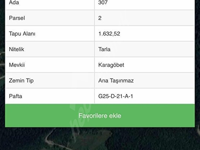 Batuhan Baldan Sakarya Gevyede Satılık Tek Tapu 1635 m2 - Görsel 6