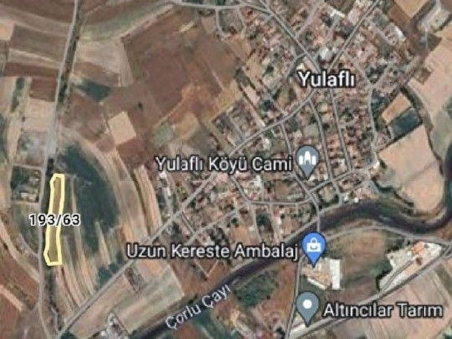Ergene Yulaflı MahallesindeSatılık Tarla - 8.086 m2 MüstakilTek Tapu Yerleşim Alanı İçinde  - Görsel 12